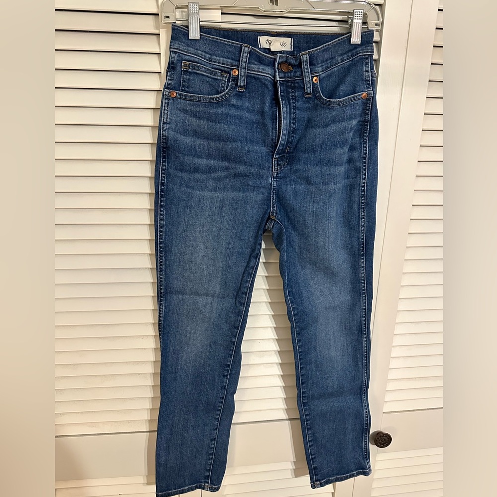 Madewell straight leg jeans
